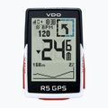 VDO R5 GPS Top Mount-Set велосипеден брояч черно и бяло 64051