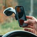 Държач за телефон за кола SP CONNECT Suction Mount с монтиране на предното стъкло черен 53141 6