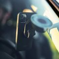 Държач за телефон за кола SP CONNECT Suction Mount с монтиране на предното стъкло черен 53141 7
