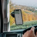 Държач за телефон за кола SP CONNECT Suction Mount с монтиране на предното стъкло черен 53141 8