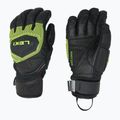 Мъжки скиорски ръкавици LEKI WCR Coach 3D black/ ice lemon
