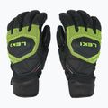 Мъжки скиорски ръкавици LEKI WCR Coach 3D black/ ice lemon 3