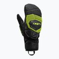 Мъжки скиорски ръкавици LEKI WCR Coach 3D Mitt black/ice lemon 2