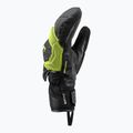 Мъжки скиорски ръкавици LEKI WCR Coach 3D Mitt black/ice lemon 4