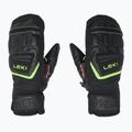 Детски скиорски ръкавици LEKI WCR Team 3D Junior Mitt black/ ice lemon 4