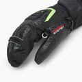 Детски скиорски ръкавици LEKI WCR Team 3D Junior Mitt black/ ice lemon 6