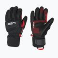 Мъжки скиорски ръкавици LEKI Griffin Pro 3D black/ red/white