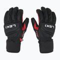 Мъжки скиорски ръкавици LEKI Griffin Pro 3D black/ red/white 3