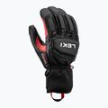 Мъжки скиорски ръкавици LEKI Griffin Pro 3D black/ red/white 7