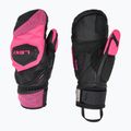 Дамски скиорски ръкавици LEKI WCR Venom SL 3D Mitt black/ rose