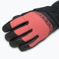 Дамски скиорски ръкавици LEKI Griffin Base 3D black/ rose 4