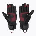Дамски скиорски ръкавици LEKI Griffin Pro 3D black/ rose 2