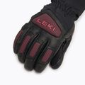 Дамски скиорски ръкавици LEKI Griffin Pro 3D black/ rose 5