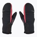 Дамски скиорски ръкавици LEKI Vallarta 3D Mitt black/ rose 3