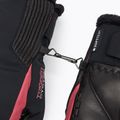 Дамски скиорски ръкавици LEKI Vallarta 3D Mitt black/ rose 6
