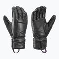 Дамски скиорски ръкавици LEKI Montera Prime Women black/blackberry grey