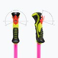 Детски скиорски щеки LEKI WCR Evo Lite SL TR neon pink/black/neon yellow 7