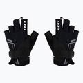 LEKI Nordic Breeze Shark Къси ръкавици за скандинавско ходене черни 649703301060