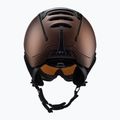 Ски каска CASCO SP-2 Carbonic Visor brown 07.3733 3