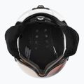 Ски каска CASCO SP-2 Carbonic Visor white 07.3737 5