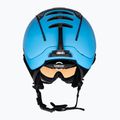 Ски каска CASCO SP-2 Photomatic Visor структуриран небесен градиент матов 3