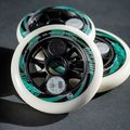 Powerslide Graphix LED Wheel 100 Right бяло/черно колело за ролери 3