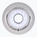 Колела за ролери Powerslide Neons LED 72 mm/85A 4 pcs. white