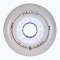 Колела за ролери Powerslide Neons LED 76 mm/85A 4 pcs. white