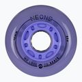 Колела за ролери Powerslide Neons LED 76 mm/85A 4 pcs. lilac
