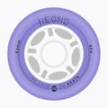 Колела за ролери Powerslide Neons LED 84 mm/85A 4 pcs. lilac