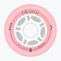 Колела за ролери Powerslide Neons LED 84 mm/85A 4 pcs. rose