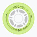 Колела за ролери Powerslide Neons LED 84 mm/85A 4 pcs. green