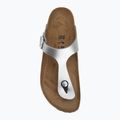 Джапанки BIRKENSTOCK Gizeh Birko-Flor Narrow silver 5