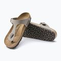 Чехли BIRKENSTOCK Gizeh Birkibuc Narrow stone 12