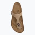 Чехли BIRKENSTOCK Gizeh Oiled Leather tabacco brown 5