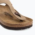Чехли BIRKENSTOCK Gizeh Oiled Leather tabacco brown 7