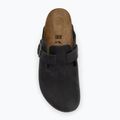 BIRKENSTOCK Boston LEOI Тесни черни джапанки 5
