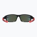 UVEX детски слънчеви очила Sportstyle black mat red/ mirror red 507 53/3/866/2316 9