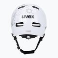 Детска каска UVEX Kid 3 white flower/black 4