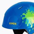 Скиорска каска UVEX Heyya blue splash 7