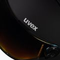 Ски каска UVEX Wanted Visor black matte/mirror red smoke 6