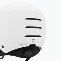 Детска скиорска каска UVEX Rocket Visor Jr white/black matt/mirror blue/smoke 8