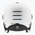 Детска скиорска каска UVEX Rocket Visor Jr white/black matt/mirror blue/smoke 3