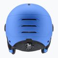 Детска ски каска UVEX Rocket Visor Jr blue matt/mirror blue/smoke 2