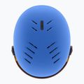 Детска ски каска UVEX Rocket Visor Jr blue matt/mirror blue/smoke 4