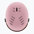 Детска ски каска UVEX Rocket Visor Jr pink confetti matt/mirror silver/lasergold lite 6