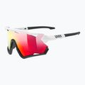 Очила за велосипед UVEX Sportstyle 228 white black/mirror red 53/2/067/8206 5