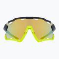 UVEX Sportstyle 228 черно-жълти матови/огледално жълти очила за колоездене 53/2/067/2616 7