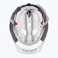 Велосипедна каска UVEX City Active silver/plum matt 5
