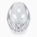 Велосипедна каска UVEX City Active silver/plum matt 6
